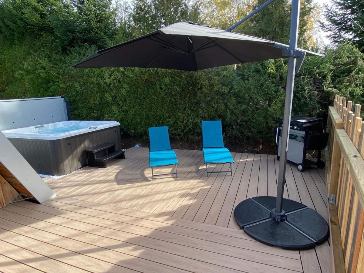 Au-Doux-Altic Chalet Romantique Avec Jacuzzi Et Sauna Métabief Exterior foto